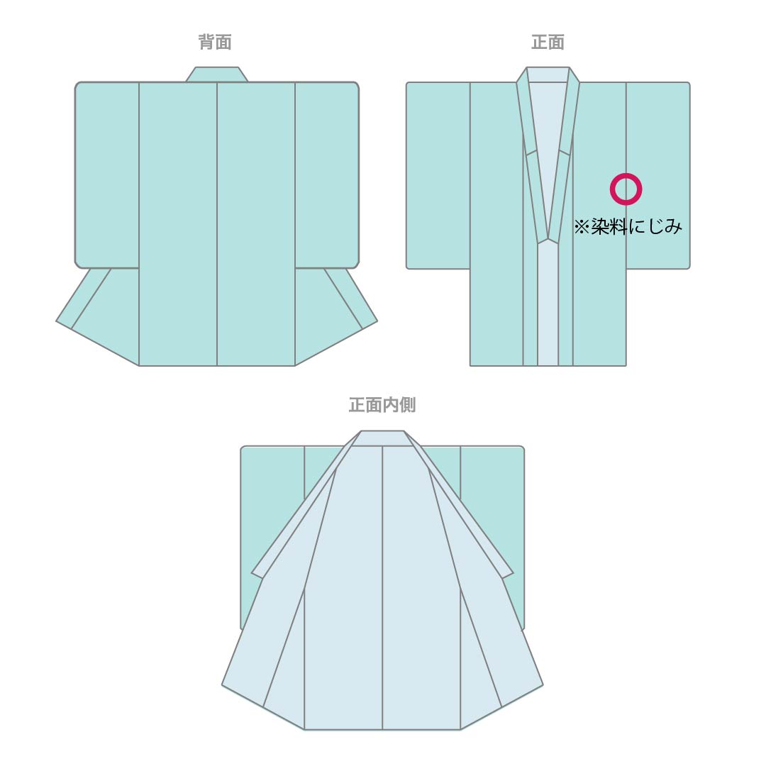 メンズ浴衣 木綿 Aランク 身丈144.5cm 裄丈66cm 濃紺色(のうこんいろ) 網代模様 単衣 紺系 1138000853418
