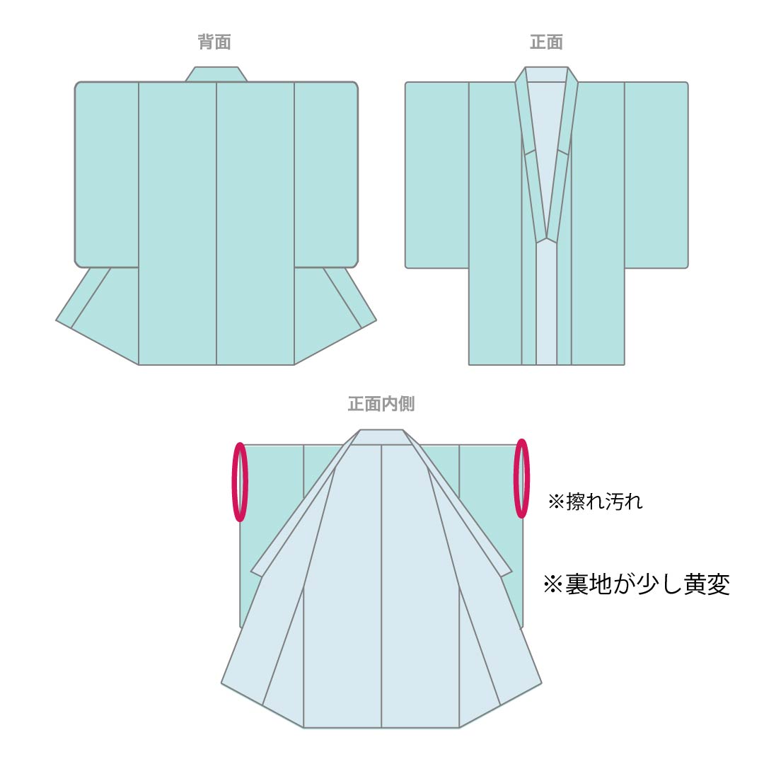 Komon (small pattern) kimono, pure silk, length 169.5cm, sleeve length 68.5cm, lined, Yamaaizuriiro (mountain indigo) color, Kyoto Bingata crepe fabric, flowing water and floral pattern, A rank, blue, 1115006163517