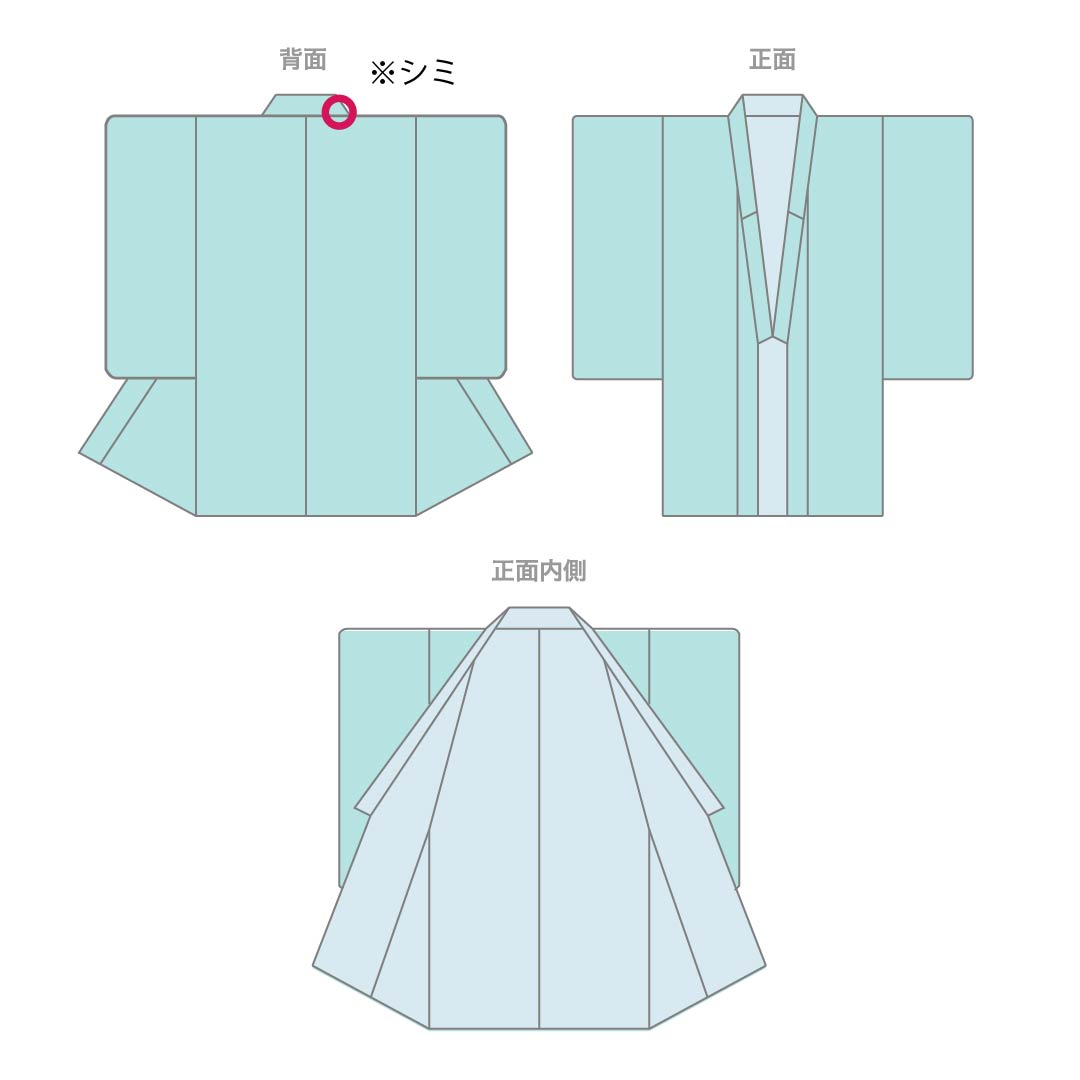 浴衣 木綿 身丈162.5cm 裄丈66cm Aランク 単衣 白系 葵 綿絽 1118005273411