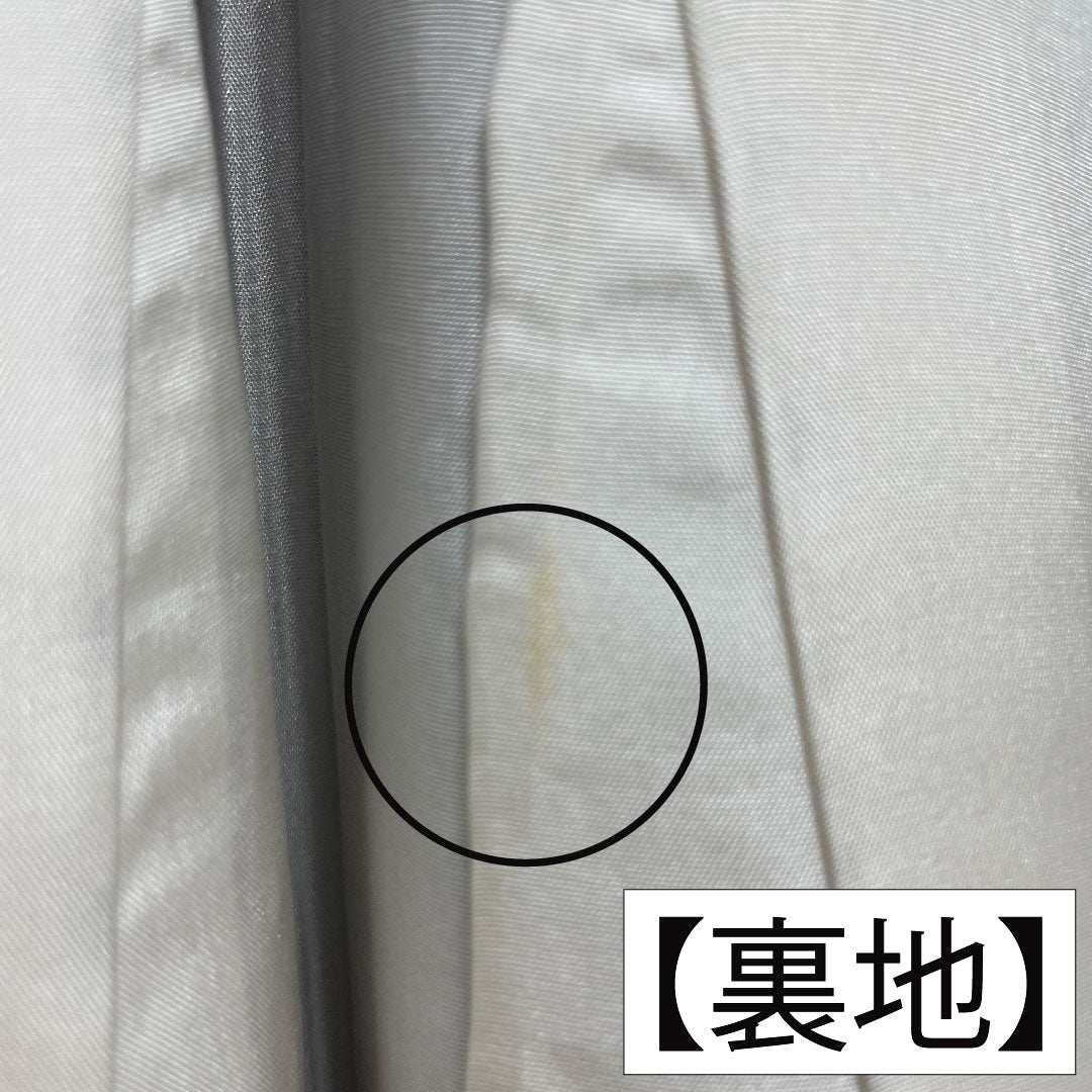 Komon, pure silk, length 161.5cm, sleeve length 67cm, lined, striped, multi-colored, S rank, gradation style, 1115004172499