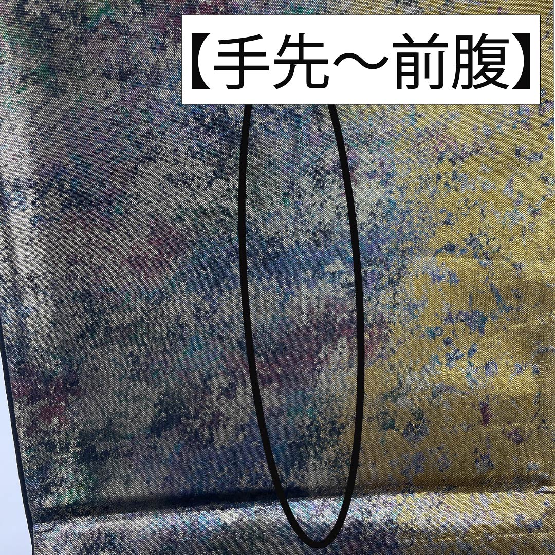 袋帯 正絹 留袖用 華文 菊菱文様 唐花 帯丈438cm Sランク 六通 フォーマル グラデーション系 1123014482399