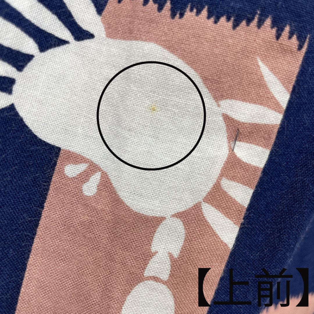 浴衣 市松 カニ 木綿 Aランク 単衣 身丈157cm 裄丈66.5cm グラデーション系 1118002953399