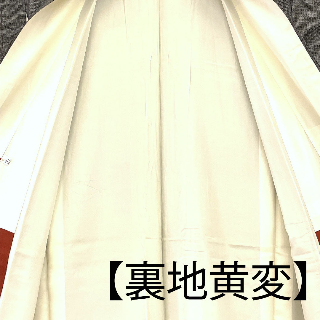 大島紬 身丈170cm 裄丈67cm 経緯絣 一元絣 正絹 Sランク 袷 黒系 1116001372610