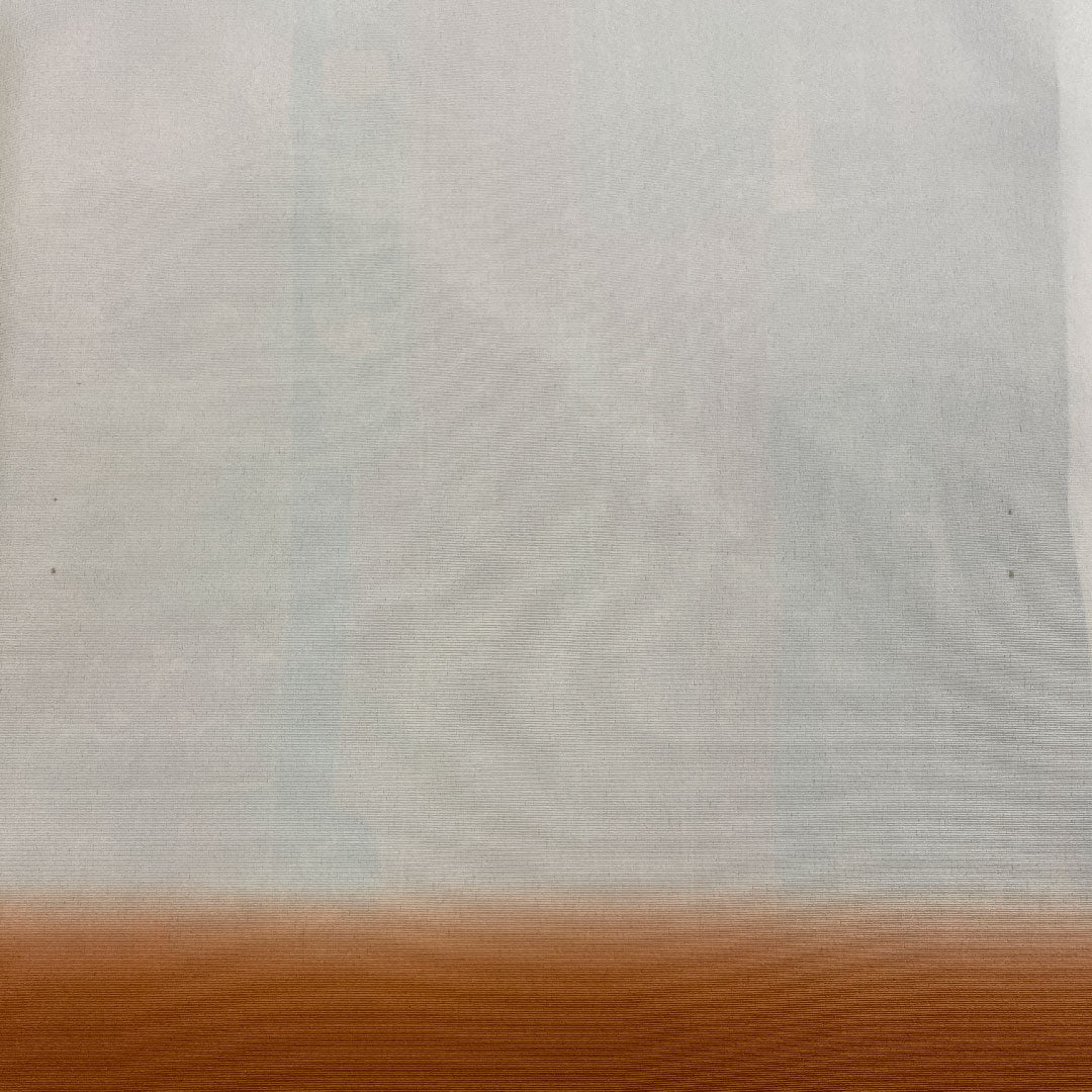 小紋 身丈152cm 裄丈64cm 袷 更紗柄 正絹 Aランク 茶系 1115000083214