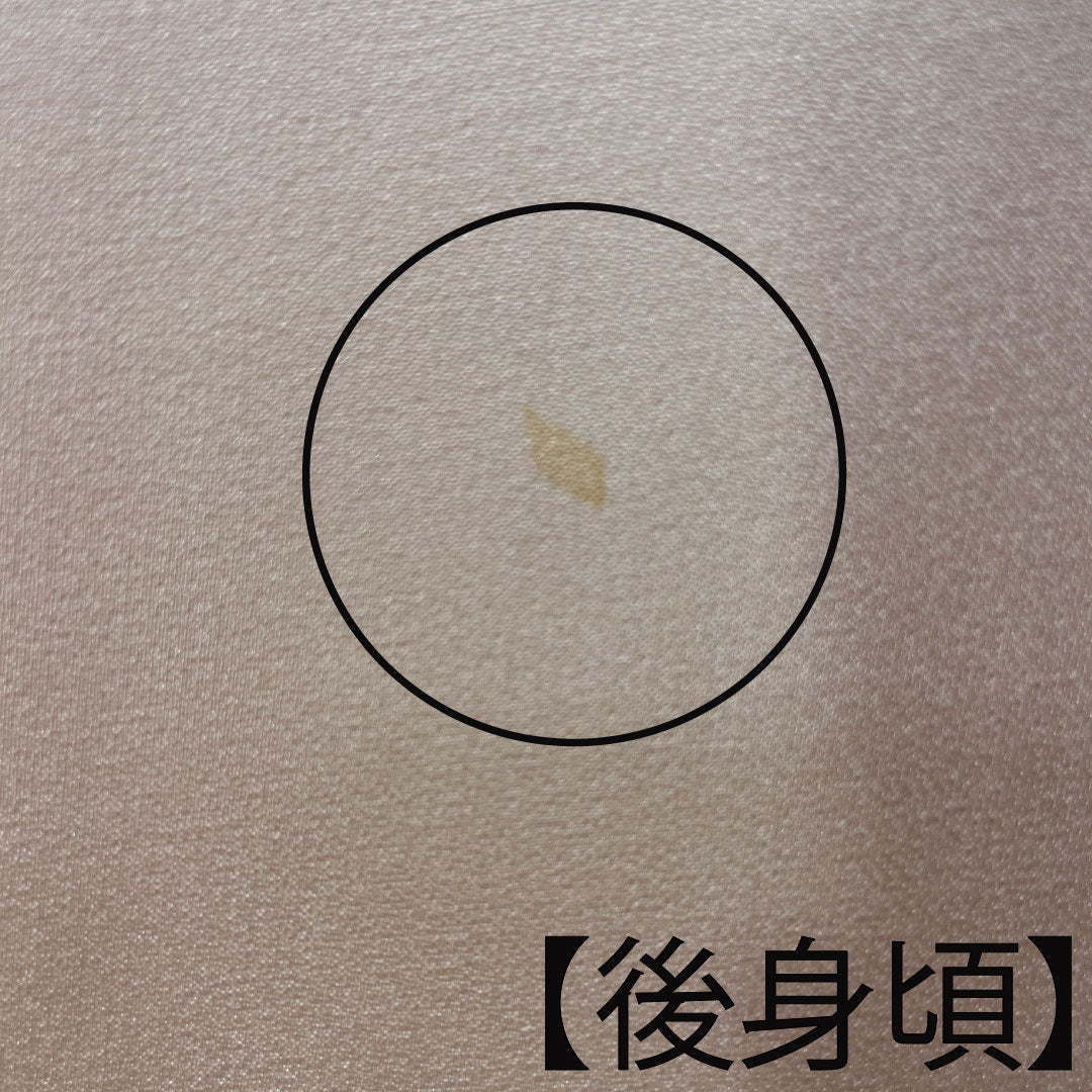 訪問着 正絹 袷 身丈166cm 裄丈63.5cm 曙色 京友禅 草花模様 Aランク ピンク系 1112003713513