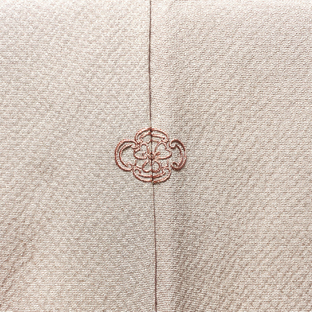 訪問着 正絹 袷 身丈156.5cm 裄丈64cm 桜色 辻ヶ花 五瓜に片喰 Aランク ピンク系 1112003113313