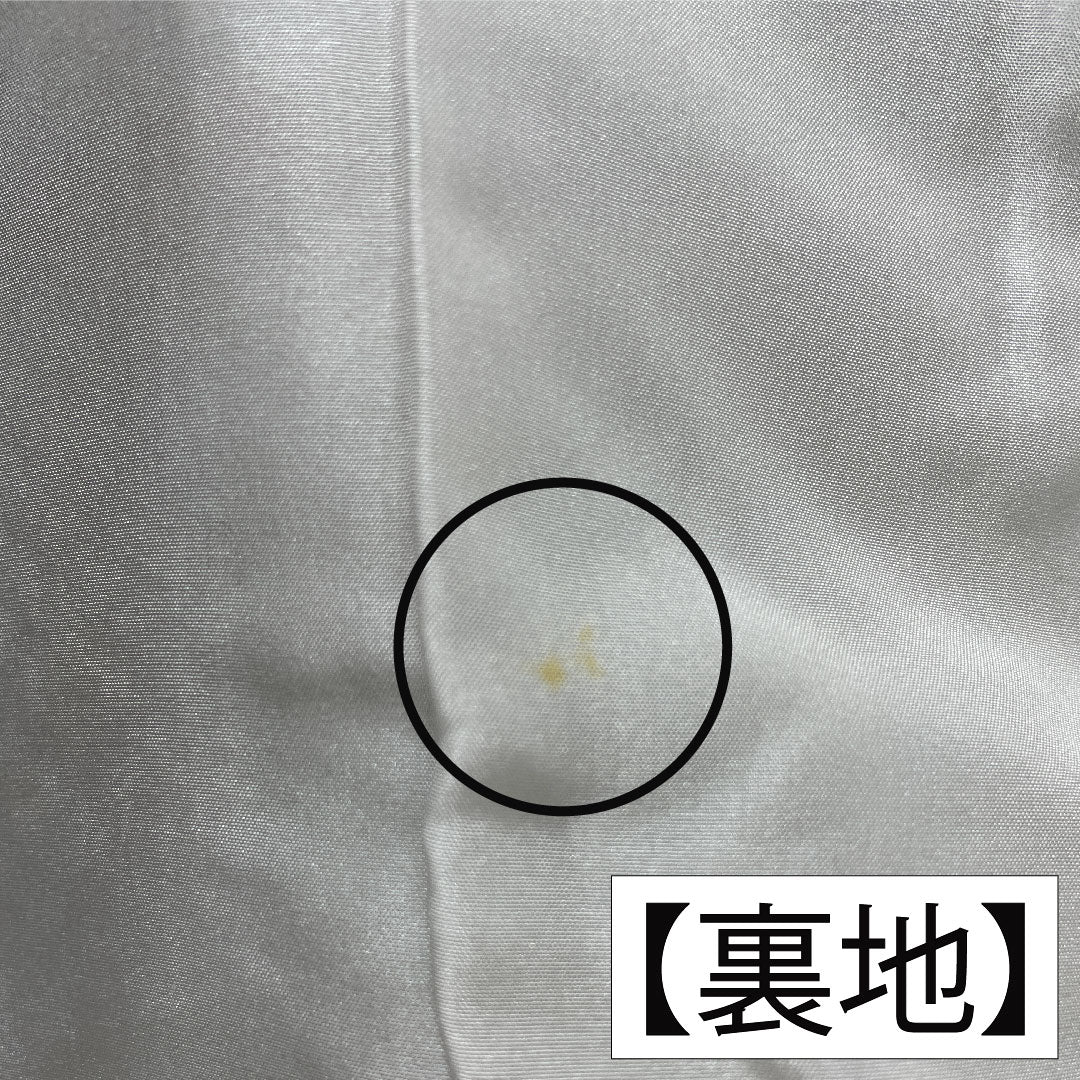 小紋 正絹 身丈156cm 裄丈63.5cm 袷 総絞り 疋田絞り Aランク 黒系 1115004633310