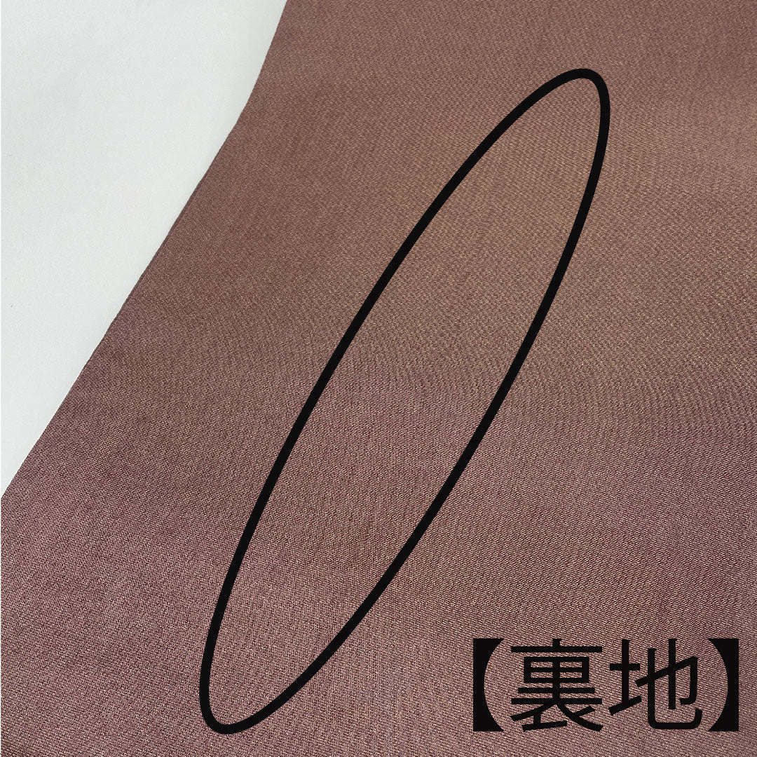 袋帯 辻ヶ花 作家物 ふくれ織 帯丈424cm 正絹 Sランク ポイント柄 フォーマル 紫系 1123004602320