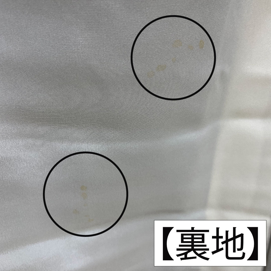 訪問着 正絹 袷 身丈154cm 裄丈63cm 瑠璃色 部分絞り 刺繡 Aランク 紺系 1112004103218