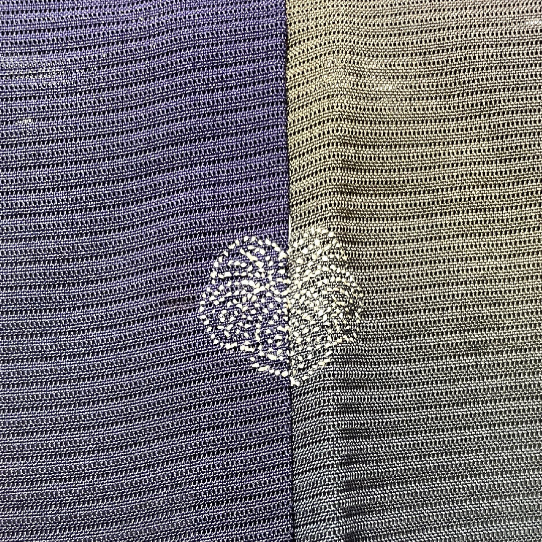 夏物 正絹 色無地 身丈158cm 裄丈64.5cm ボカシ模様 しつけ糸付き 未使用品 絽 Sランク グラデーション系 1132000632399