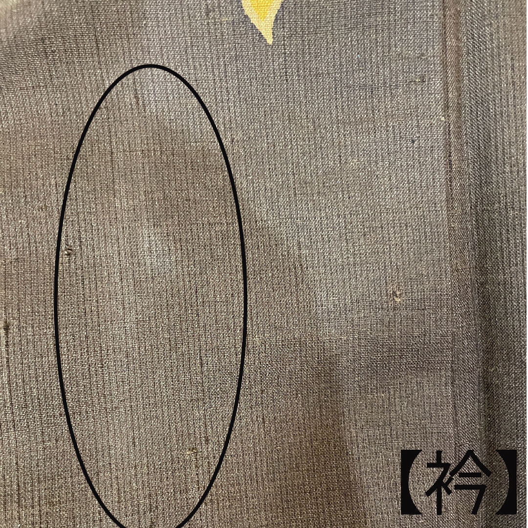 小紋 正絹 身丈162cm 裄丈64.5cm 袷 落栗色 更紗模様 Aランク 茶系 1115003863414