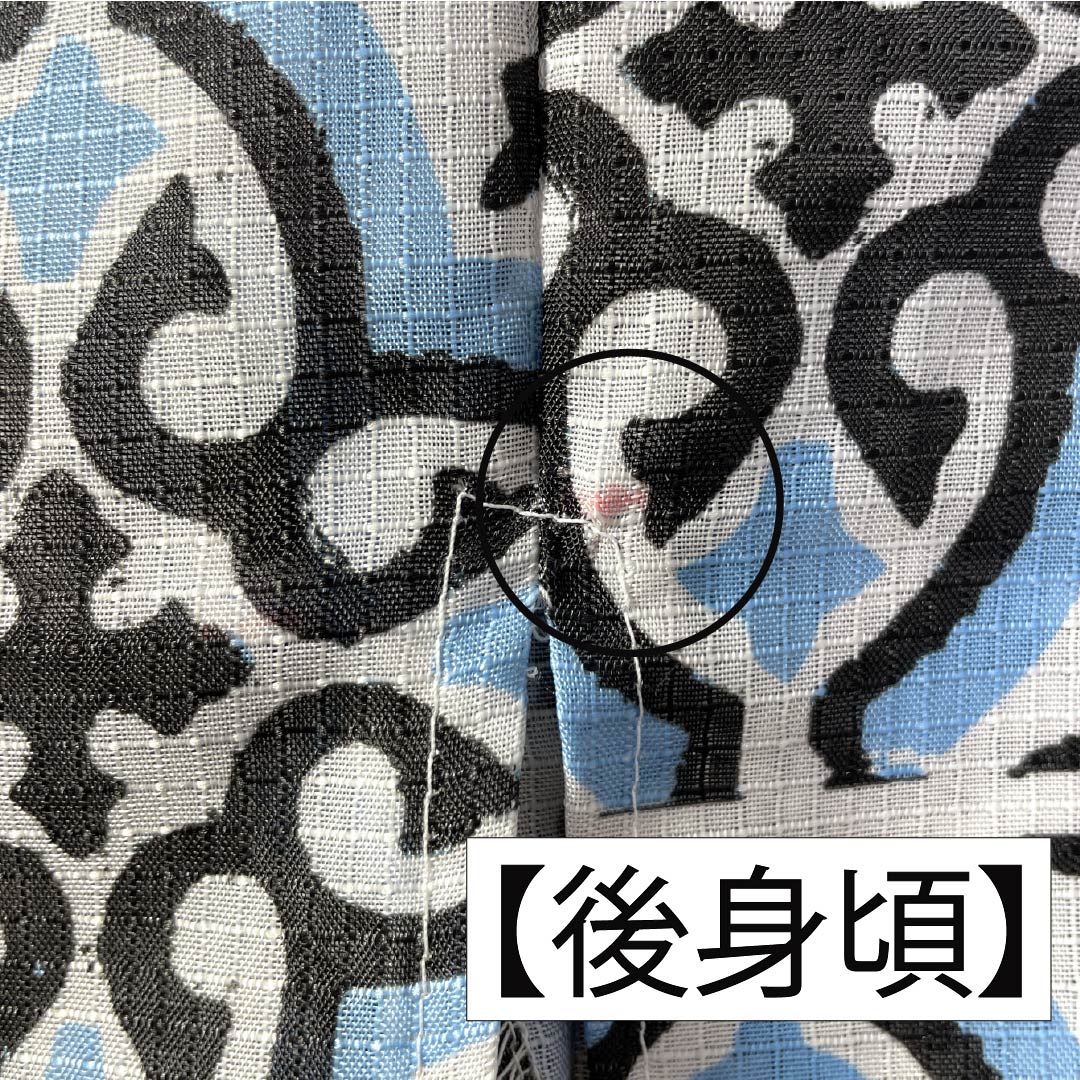 (Brand new, unused) Yukata (single-layer kimono) made of polyester, length 167cm, sleeve length 64.5cm. New rank. Light blue (sky blue) with geometric, tile, and damask patterns. Product number: 1118005711524