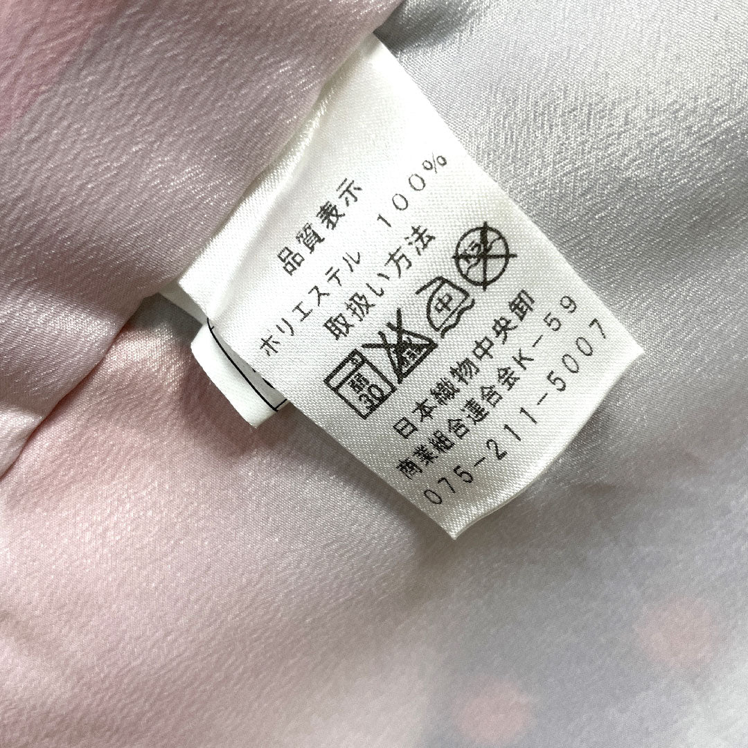 振袖 身丈172cm 裄丈63cm 袷 洗える着物 薔薇 ポリ Sランク グラデ 1113001382699