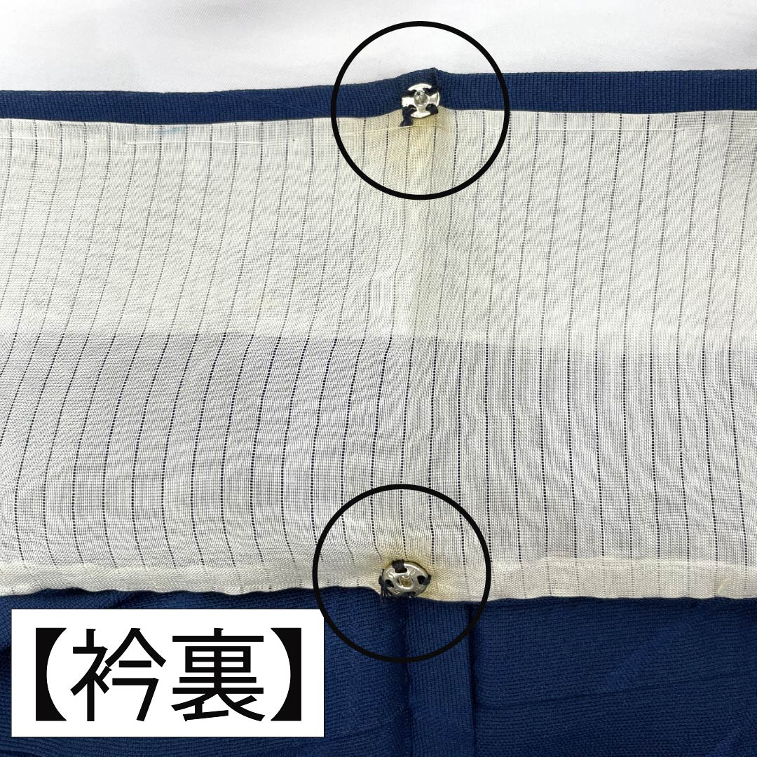 夏物 正絹 色無地 Aランク 身丈158.5cm 裄丈62cm 韓藍色(からあいいろ) 抽象模様 紗 青系 1132004383317