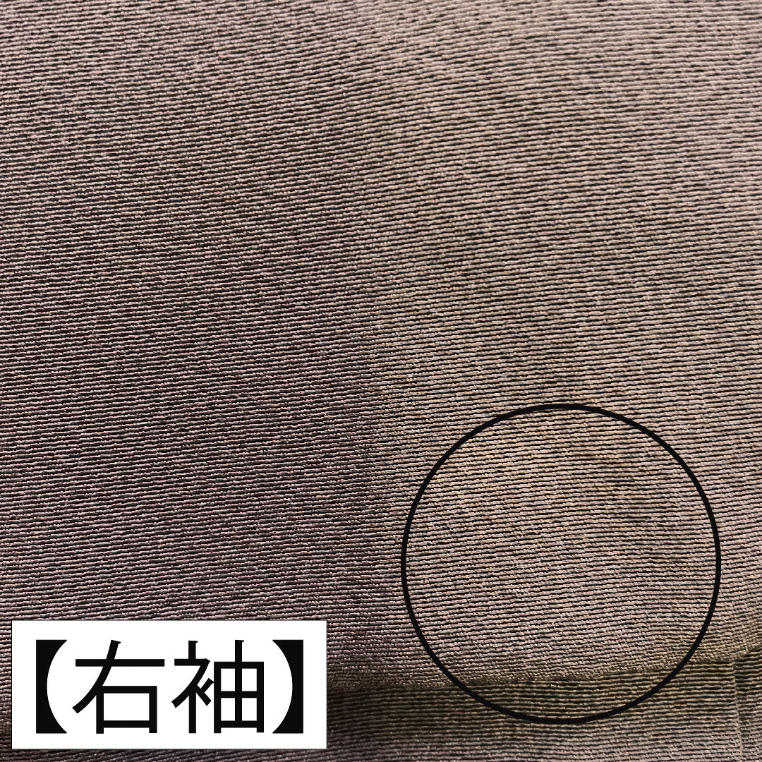 彩色留袖 纯丝 长度159.5cm 袖长66cm 里衬 紫色苏绣 吉祥图案 珍珠色调 A级 紫色 1111001303320