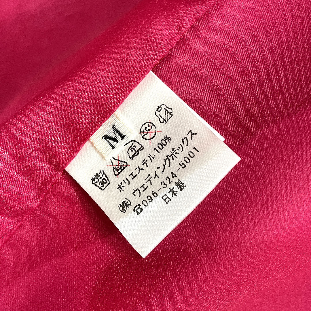 Long-sleeved kimono, length 171cm, sleeve length 67cm, lined, floral greenish blue, washable kimono, Tachibana, poly, S rank, blue, 1113001002617