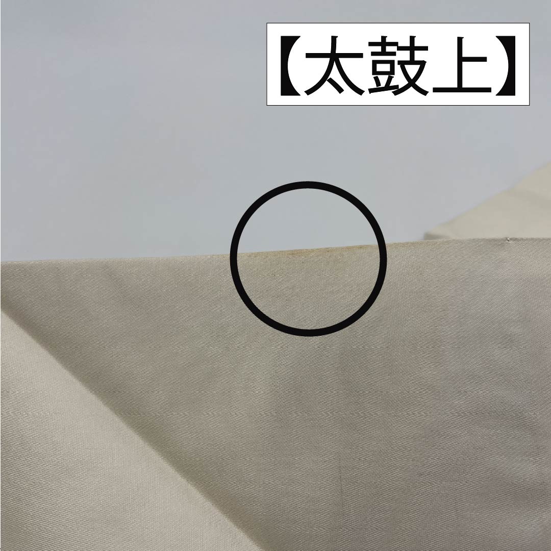 名古屋帯 正絹 Aランク 生成り色(きなりいろ) 鳳凰 帯丈358cm ポイント柄 セミフォーマル 白系 1124009633311 名古屋仕立て