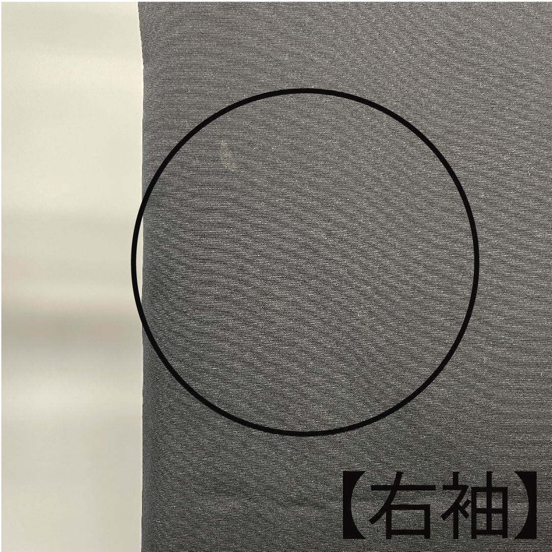 羽織 正絹 身丈78cm 裄丈64cm 黒羽織 京友禅 梅 紅葉 Aランク 袷 黒系 1117000793910