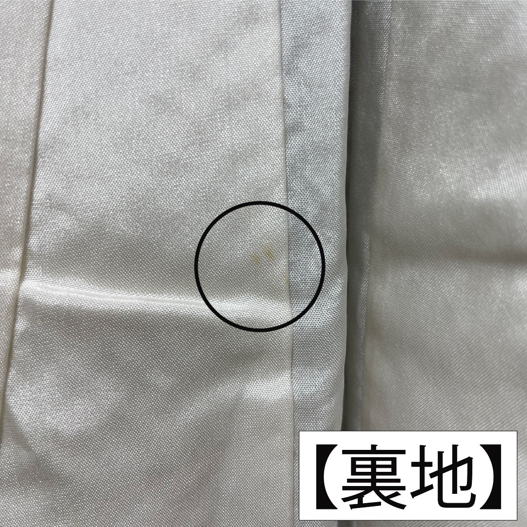 訪問着 正絹 袷 身丈160cm 裄丈63cm 総絞り 松竹梅 Sランク 黒系 1112004642410