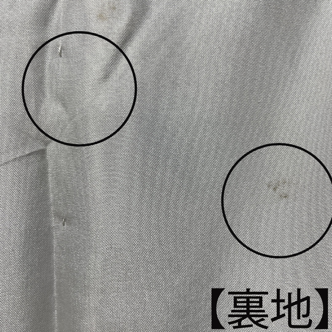 結城紬 正絹 身丈158cm 裄丈62.5cm 抽象模様 しつけ糸付き Sランク 袷 黒系 1116003102310