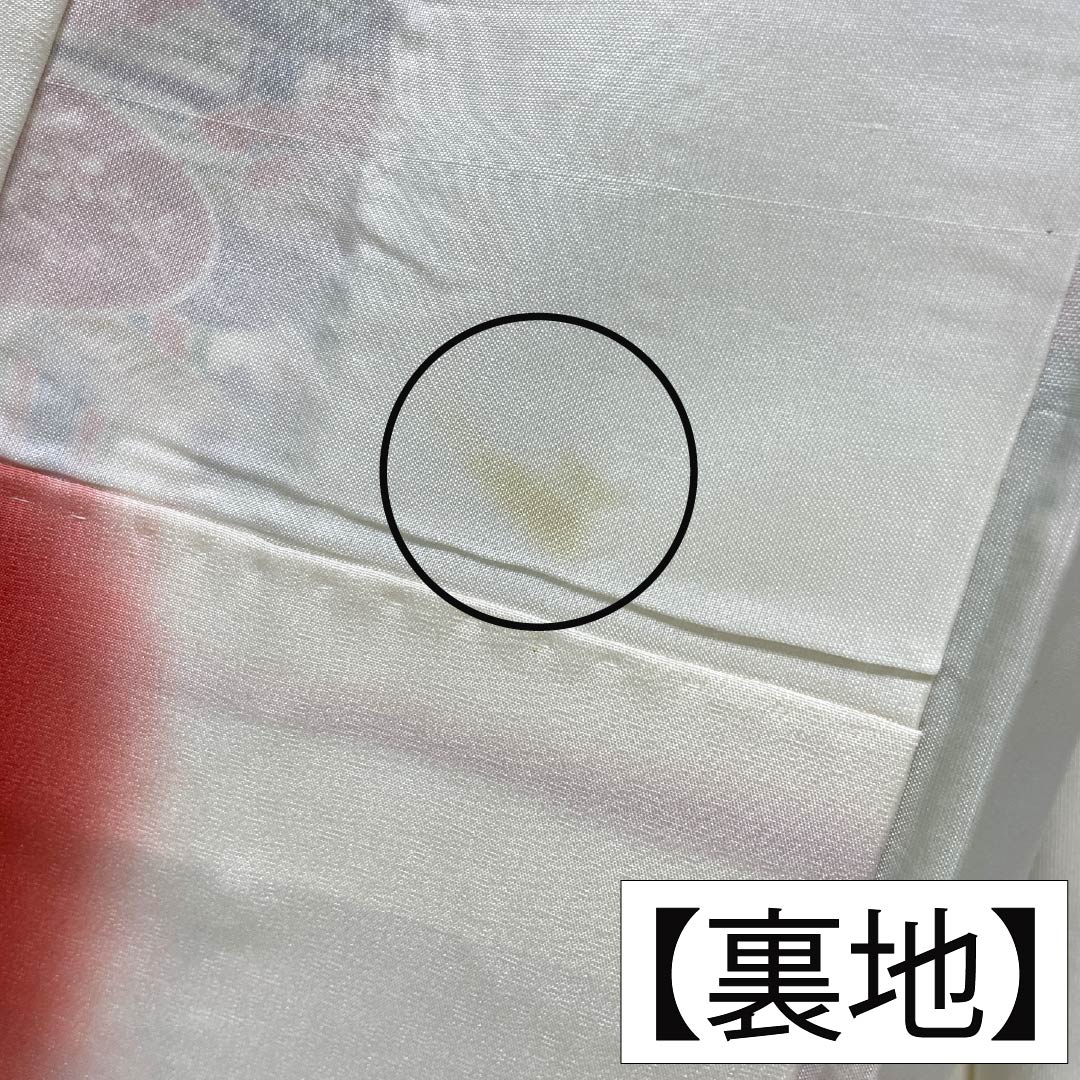 小紋 正絹 Sランク 身丈154cm 裄丈62cm 袷 鶸萌黄色(ひわもえぎいろ) 京紅型 吉祥文様 緑系 1115006832219