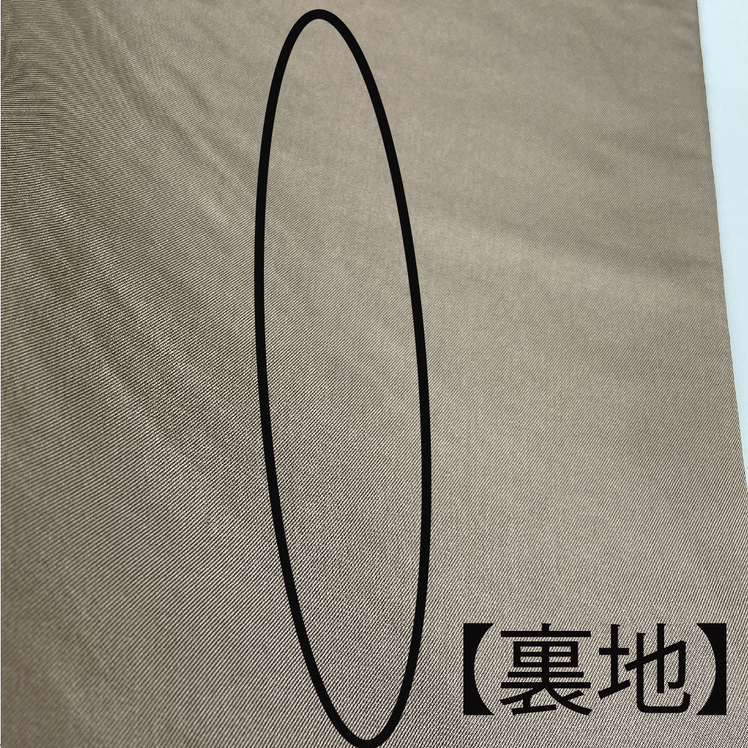 袋帯 紫鼠色(むらさきねずみいろ) 流水模様 八橋 帯丈440cm 正絹 Aランク 全通 フォーマル グレー系 1123005213322
