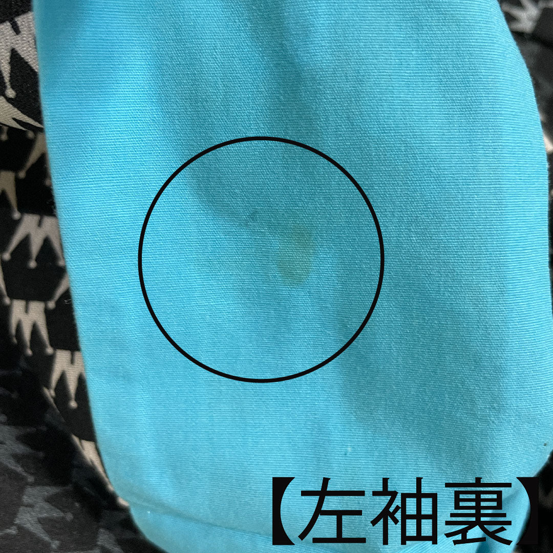 小紋 ポリエステル 身丈158cm 裄丈67cm 単衣 洗える着物 幾何学模様 Sランク グラデーション系 1115003962399