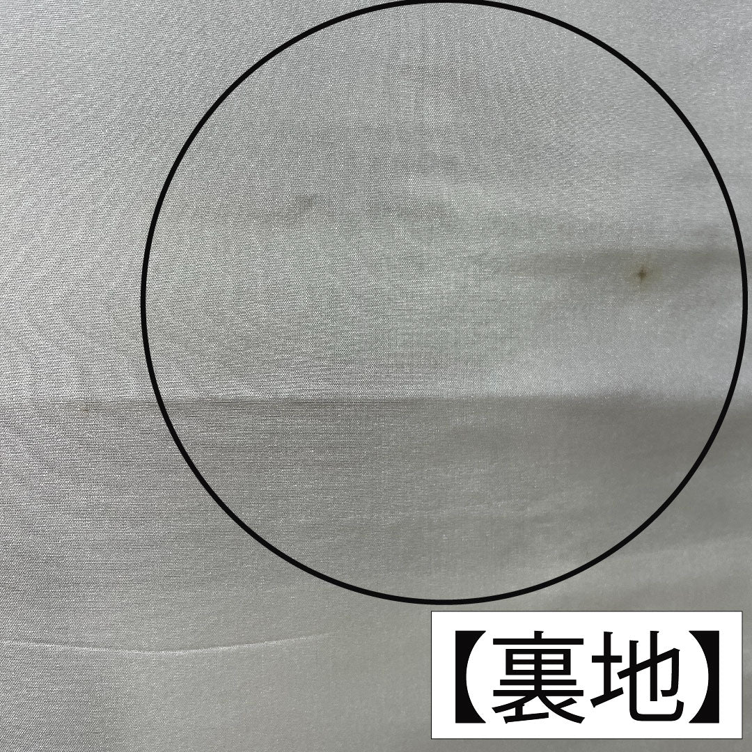 紬 正絹 身丈164cm 裄丈64cm ボカシ模様 Aランク 袷 グラデーション系 1116003583499