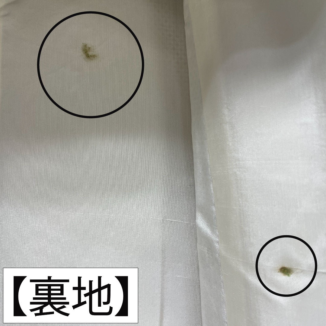 紬 正絹 身丈163.5cm 裄丈64cm 砥粉色(とのこいろ) 十字絣 お召し Aランク 袷 ベージュ系 1116003573425