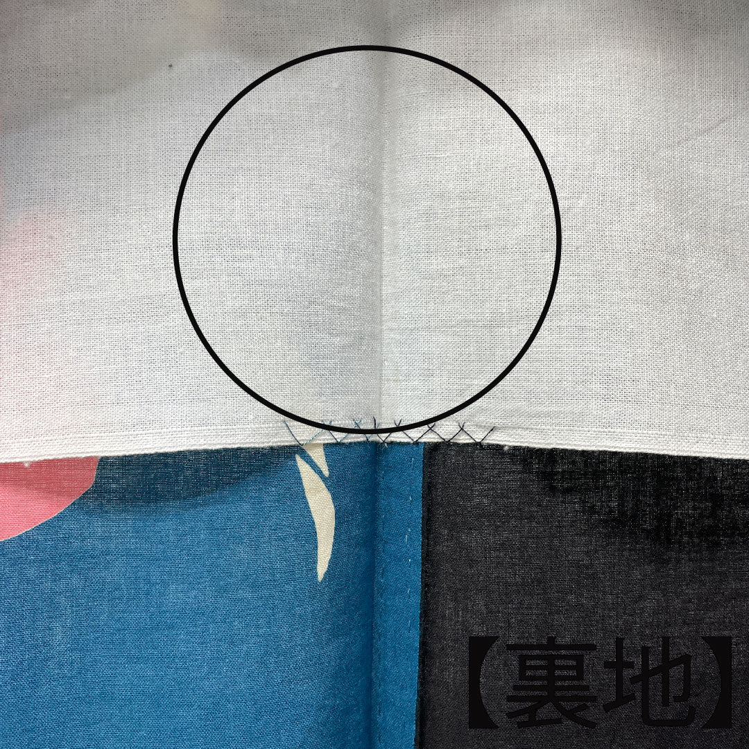 浴衣 納戸色 百合 木綿 Aランク 単衣 身丈162.5cm 裄丈65.5cm 青系 1118003563417