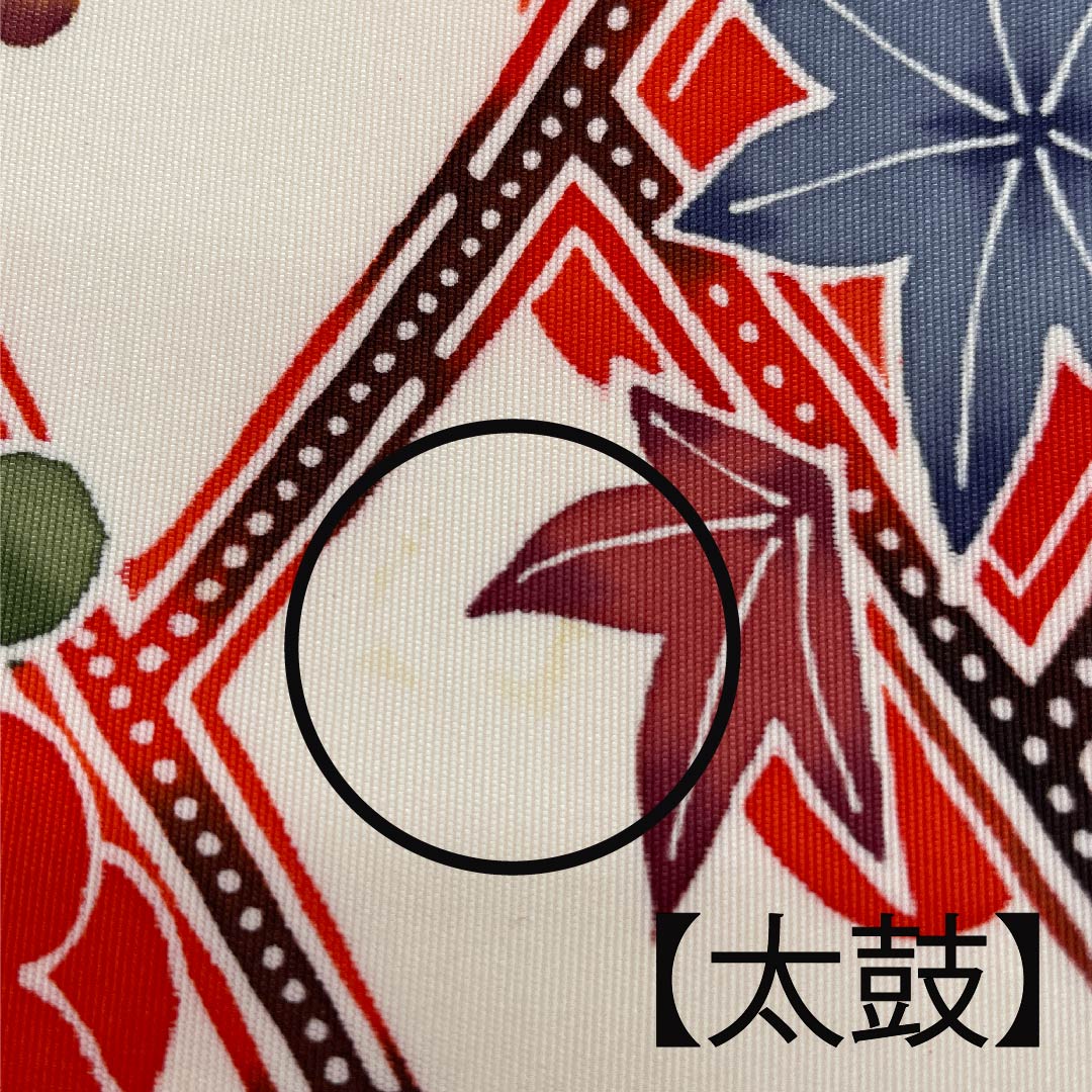 名古屋帯 白色 京紅型 牡丹 梅 竹 帯丈364.5cm 正絹 Aランク ポイント柄 カジュアル 白系 1124004803311 名古屋仕立て