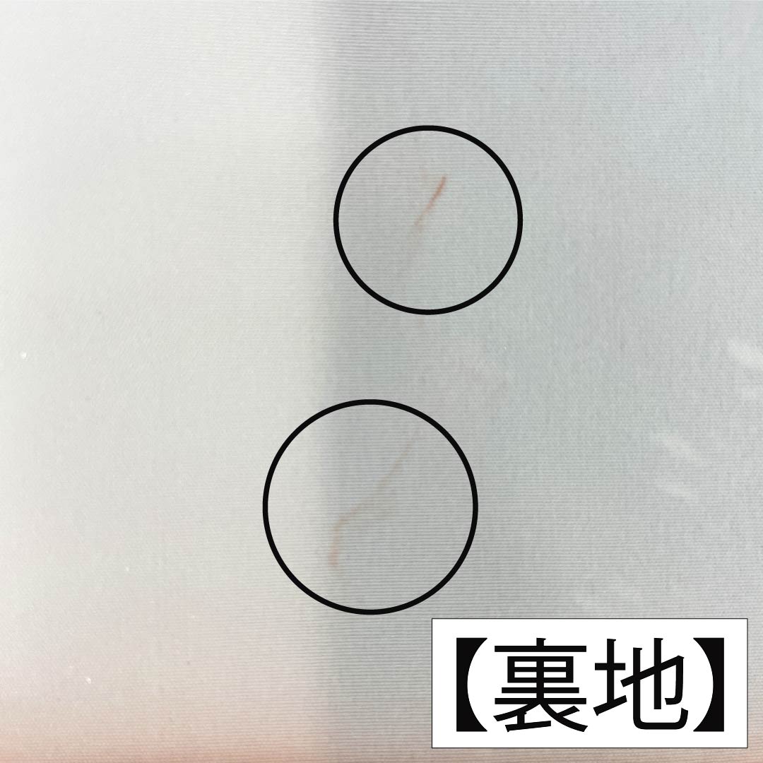 Small pattern, polyester, length 170cm, sleeve length 65cm, lined, blue and red, washable kimono, Persian pattern, open torso, with basting thread, S rank, green, 1115005252619