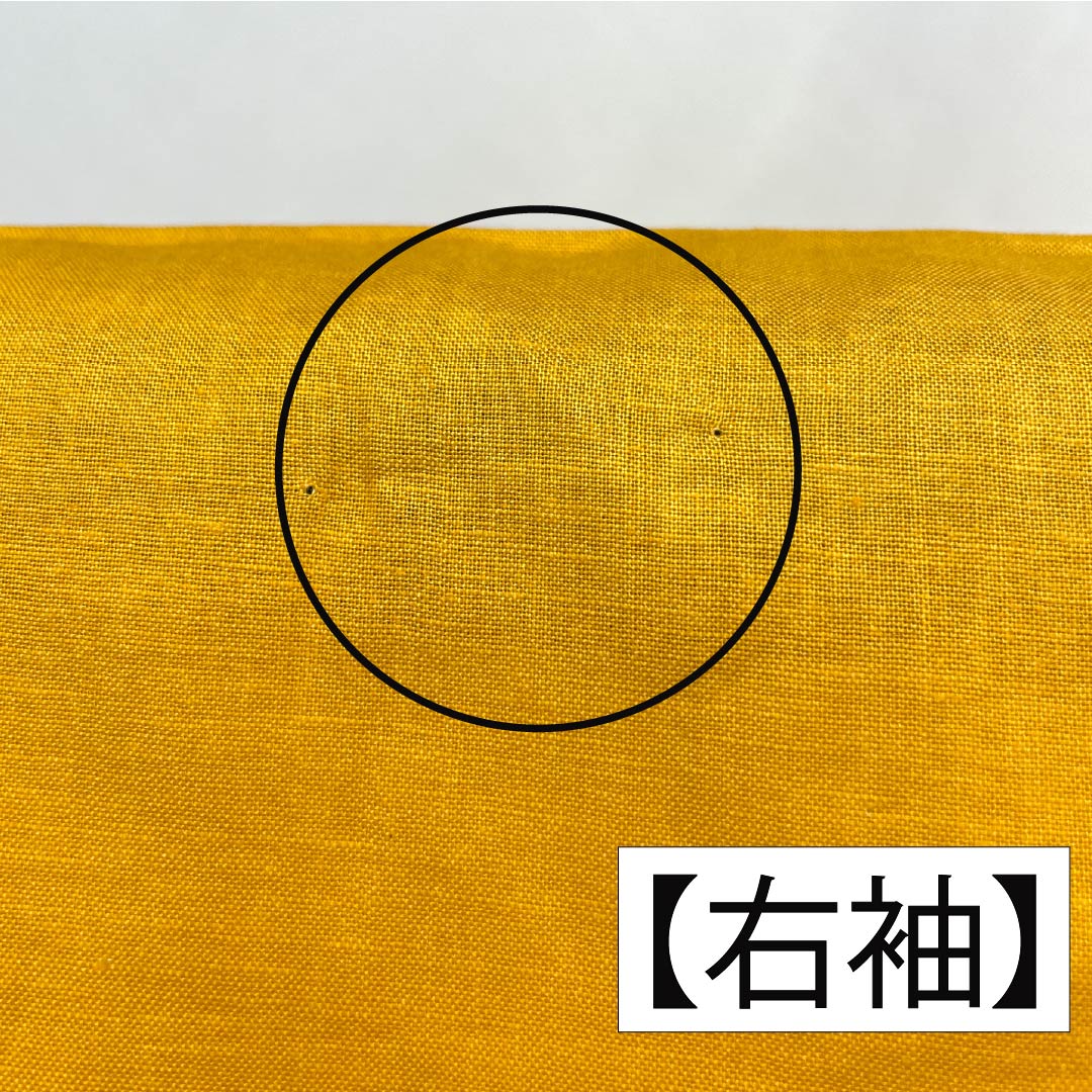 Cotton Yukata, Length 162.5cm, Sleeve Length 65cm, S Rank, Single Layer, Orange with Cherry Design, 1118005952426