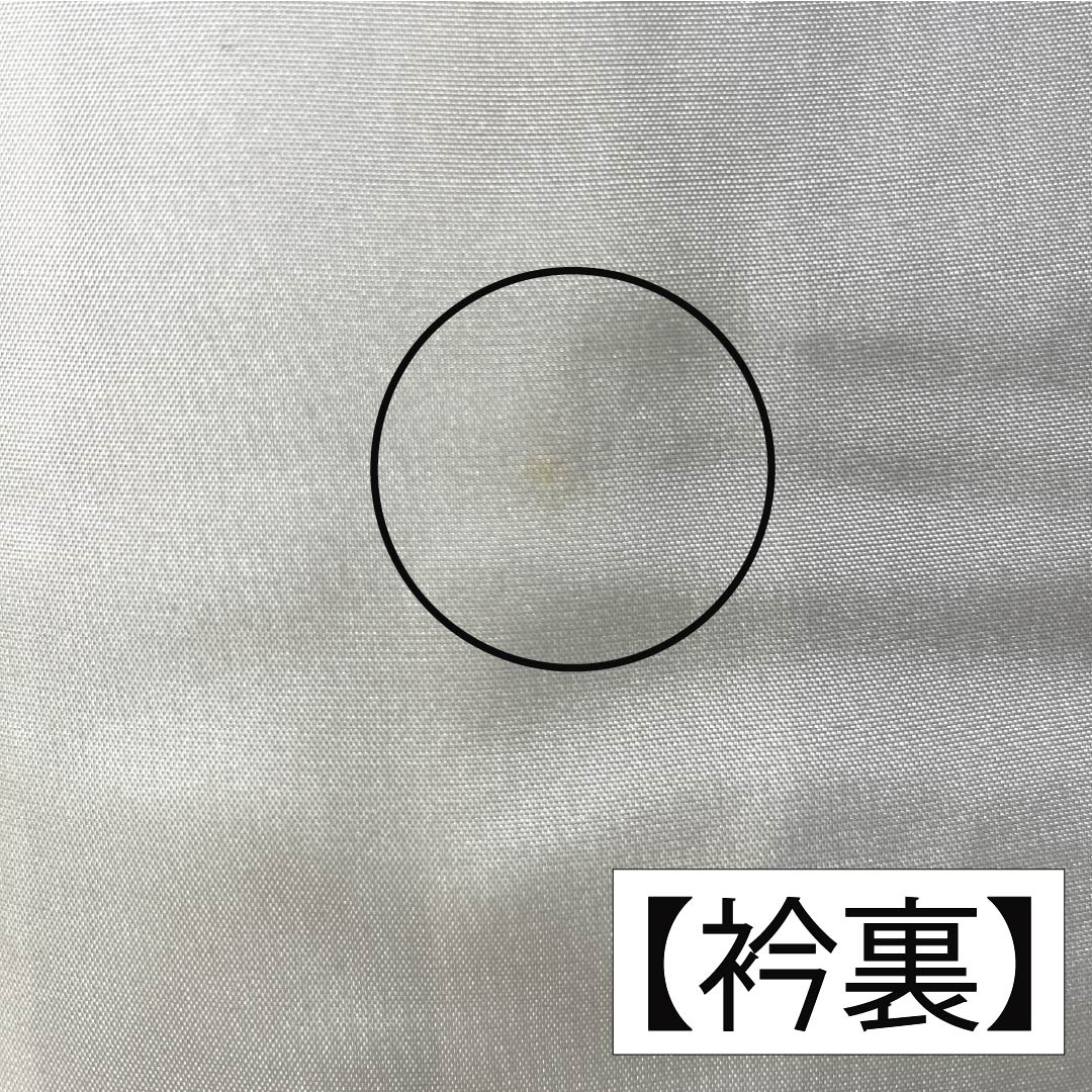 紬 正絹 身丈153cm 裄丈62cm 薄鈍色(うすにびいろ) 花織 Aランク 袷 青系 1116003893217