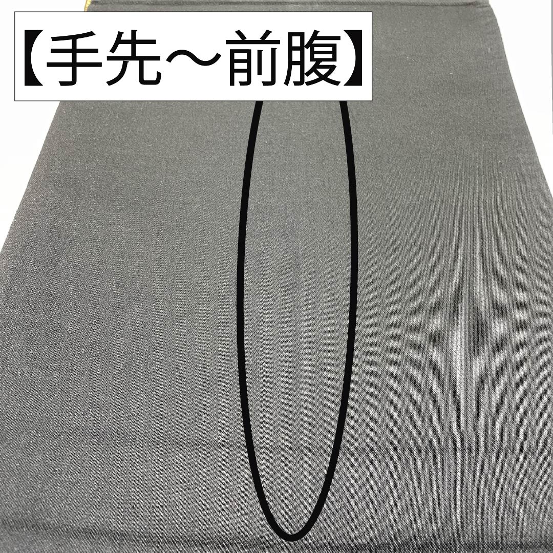 袋帯 正絹 振袖用 束ね熨斗 宝相華 蝶 帯丈414cm Sランク 六通 フォーマル 黒系 1123014552310