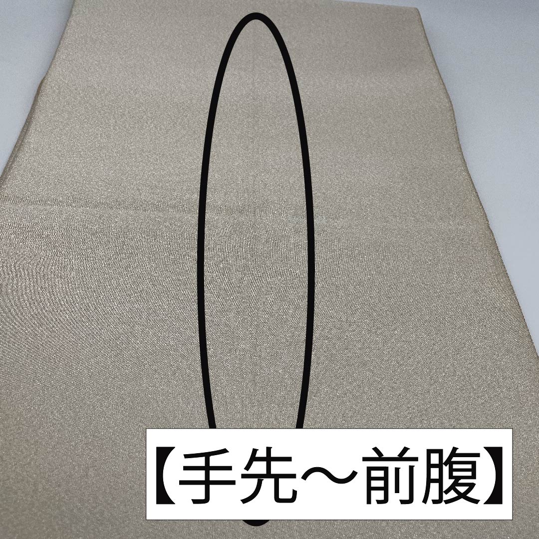 袋帯 正絹 灰白色色(かいはくしょくいろ) 松 帯丈440cm Sランク ポイント柄 フォーマル 銀系 1123011872322