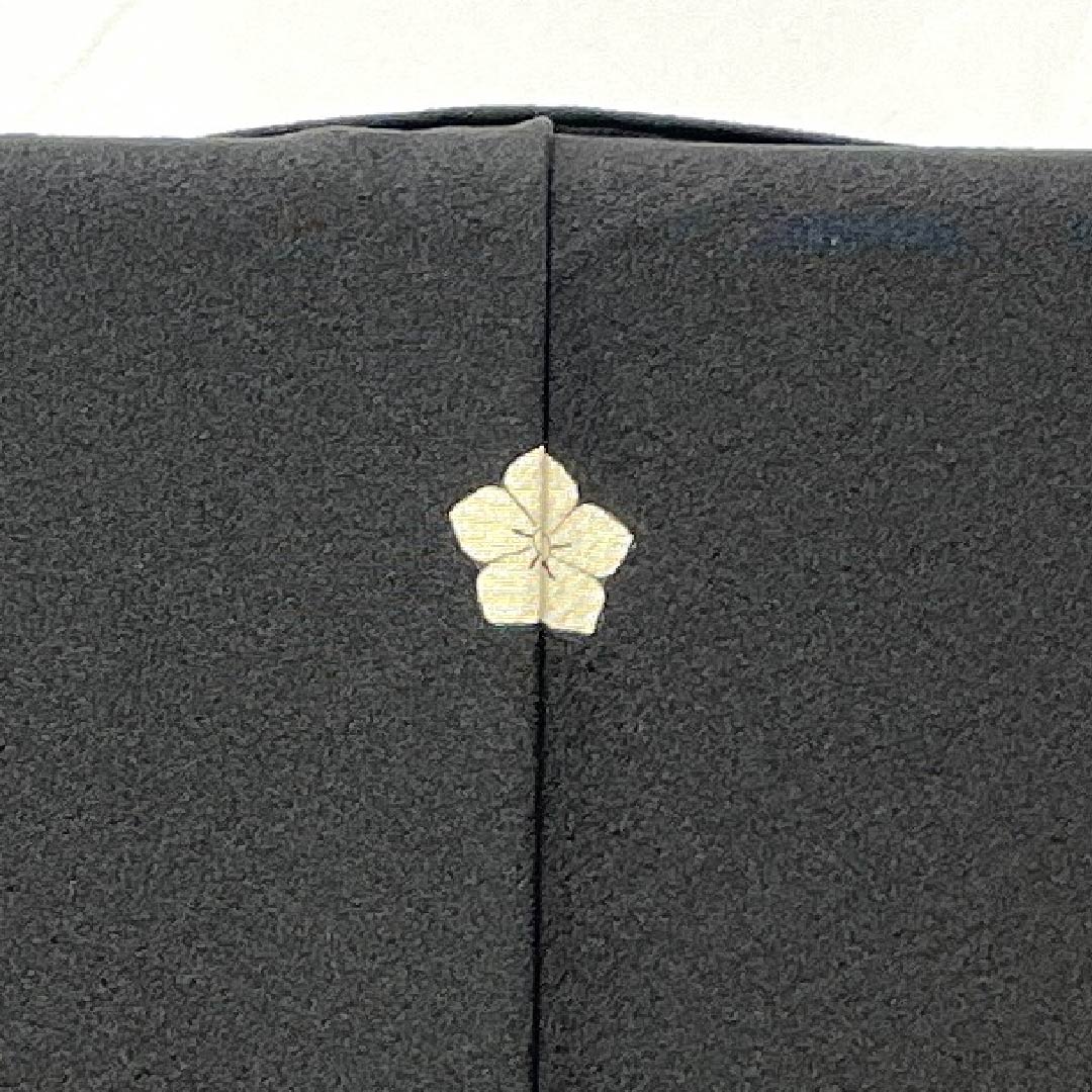 黒留袖 正絹 Sランク 身丈150.5cm 裄丈63cm 袷 京友禅 五つ紋 桔梗 鳳凰 草花 五つ紋 黒系 1111002112110