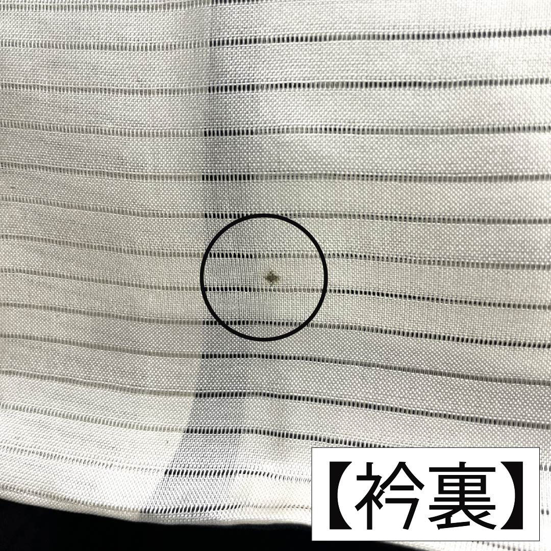 夏物 正絹 お召 Sランク 身丈157cm 裄丈64cm 濃紺色(のうこんいろ) 紫陽花 紗 紺系 1132004352318