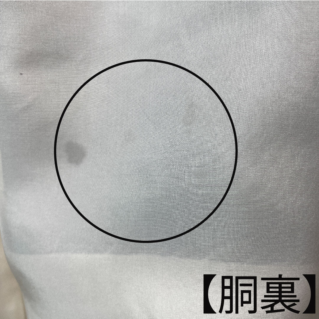 大島紬 身丈160.5cm 裄丈63cm 濃紺色 経緯絣 亀甲 正絹 Aランク 袷 紺系 1116002593418