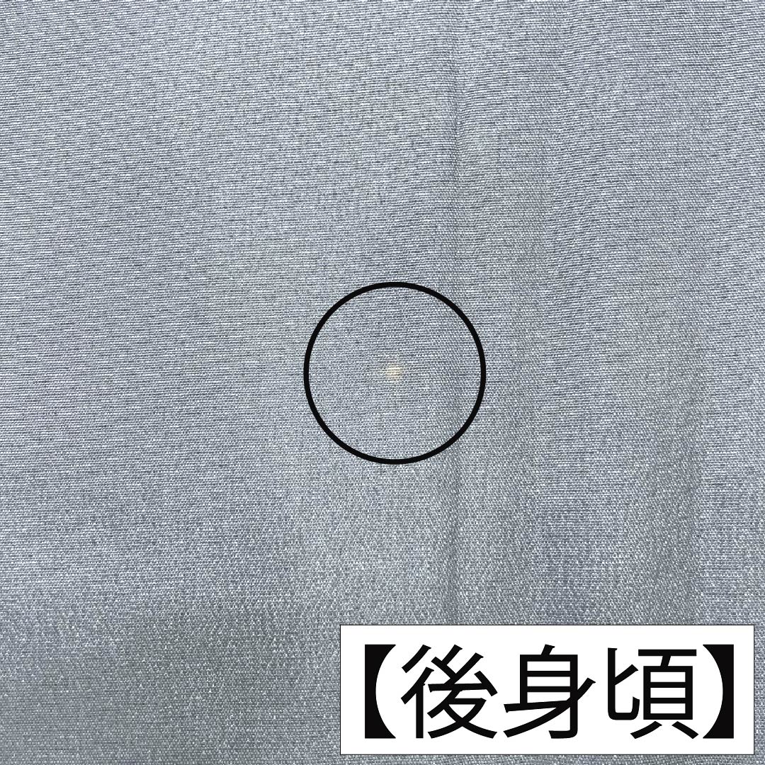 メンズ襦袢 正絹 Aランク 身丈139.5cm 裄丈69cm 空色鼠色(そらいろねずいろ) 虎 袷 グレー系 1140000993322