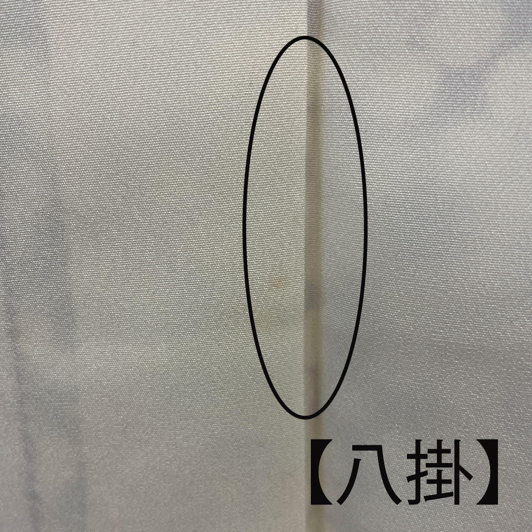 小紋 身丈154cm 裄丈62cm 袷 梅 正絹 Sランク 紫系 1115001492220