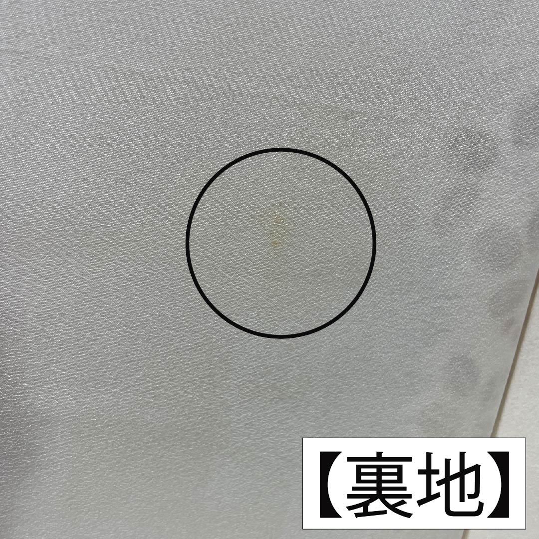 小紋 正絹 Bランク 身丈153.5cm 裄丈62cm 袷 草花模様 白系 1115006434211