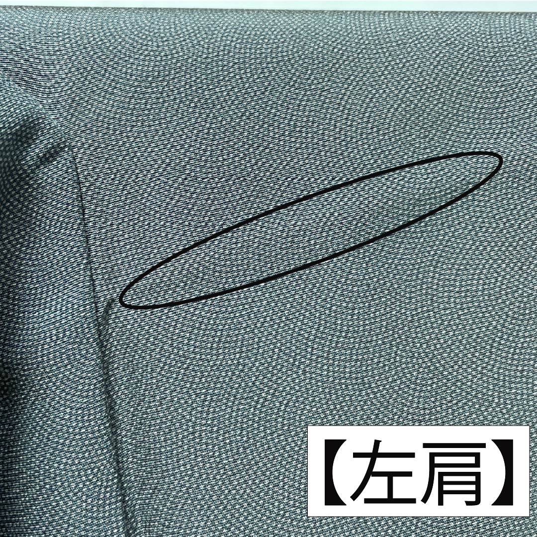 Komon, pure silk, length 165cm, sleeve length 63cm, lined, agarwood brown (tono chairo), Edo komon, one crest, circle with different hawk feathers, shark komon, A rank, gray, 1115005063522