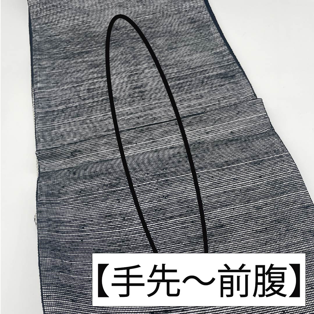 袋帯 正絹 抽象模様 帯丈446cm Bランク 六通 カジュアル モノトーン 1123012434327