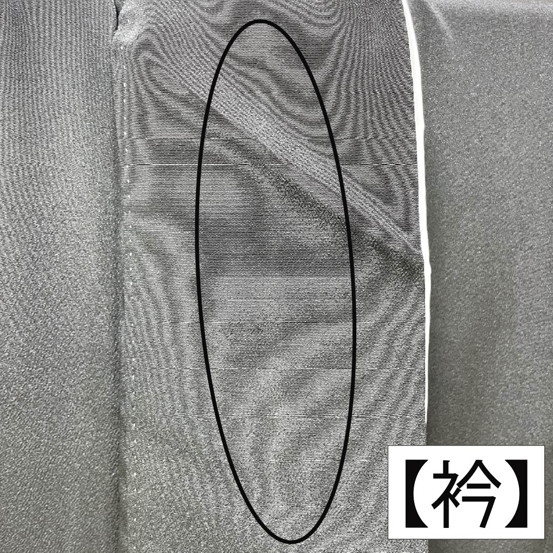 黒留袖 正絹 Aランク 身丈163.5cm 裄丈64.5cm 袷 京友禅 時代人物風景模様 五つ紋 丸に並び扇 比翼付き 五つ紋 黒系 1111002293410