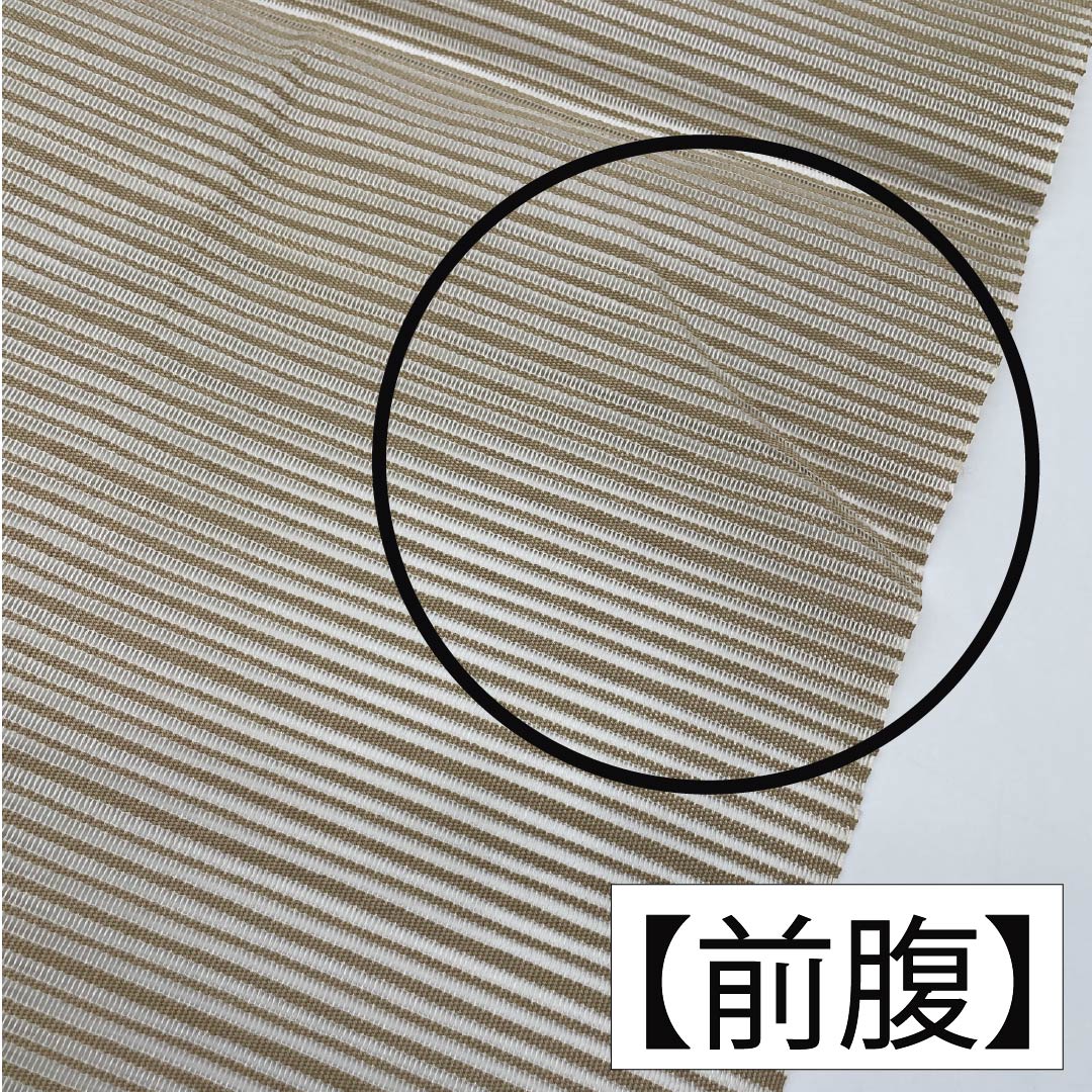 名古屋帯 正絹 亜麻色(あまいろ) 夏帯 すくい織 夏椿 帯丈362cm Sランク ポイント柄 セミフォーマル ベージュ系 1124008702325 松葉仕立て