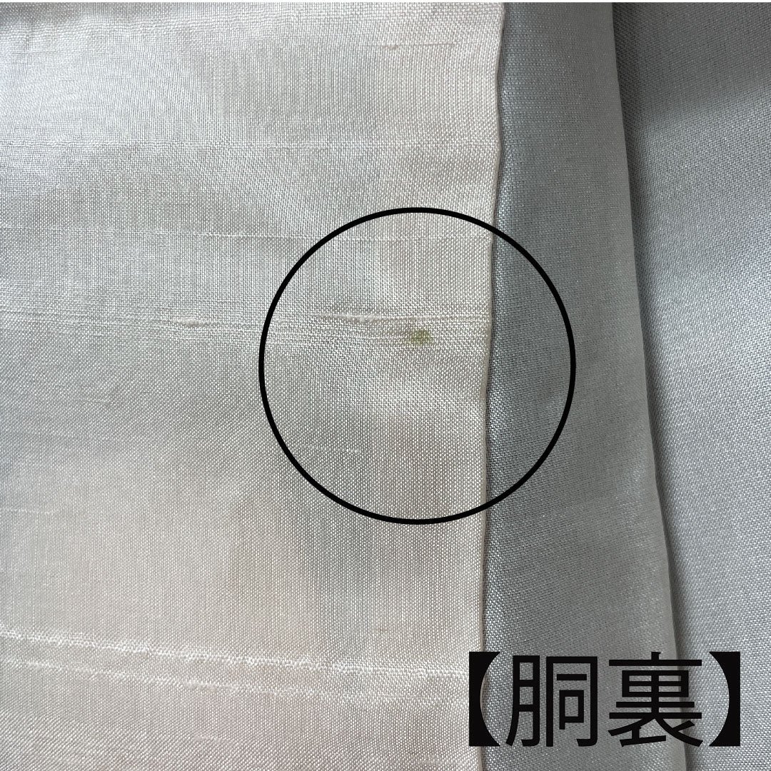 村山大島 身丈154cm 裄丈63cm 幾何学模様 正絹 Aランク 袷 紺系 1116002133218