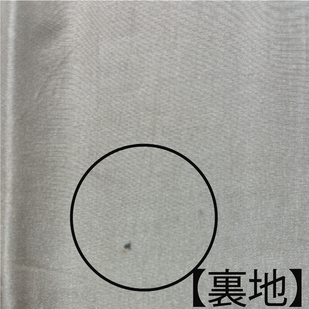 道行コート 正絹 身丈85cm 裄丈65cm 濃紺色(のうこんいろ) 格子 しつけ糸付き Sランク 袷 紺系 1117000862918