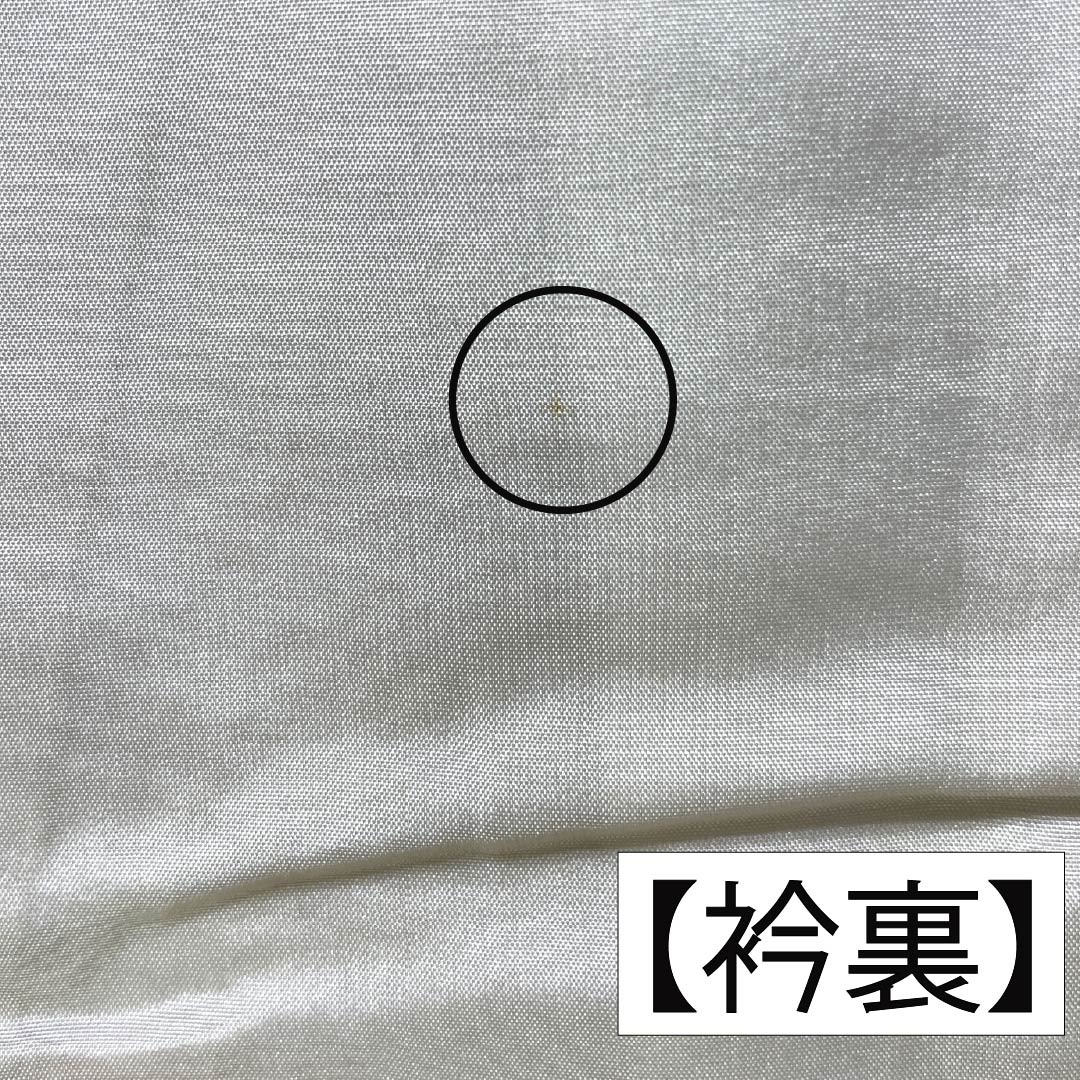 紬 正絹 Aランク 身丈158cm 裄丈63cm 枯野色(かれのいろ) 縞 雲取り 古典柄 単衣 ベージュ系 1116004273325