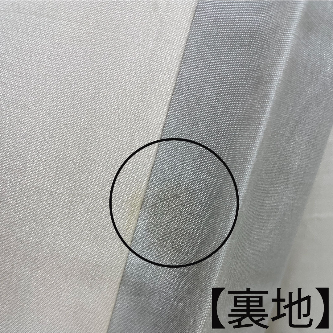 Silk pongee, Length 167.5cm, Sleeve length 66cm, Oshima pongee, 9 marks, Abstract pattern, A rank, Lined, Brown, 1116003373514